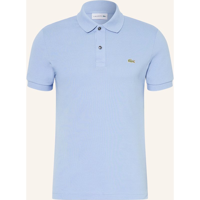 Lacoste Piqué-Poloshirt Slim Fit blau