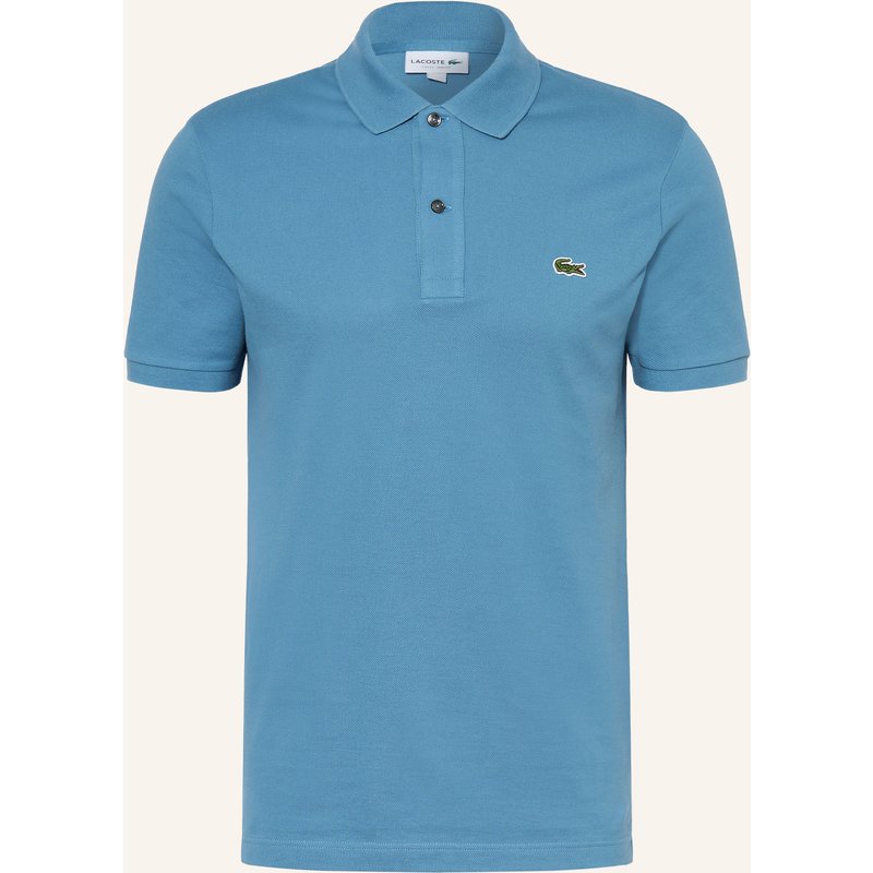 Lacoste Piqué-Poloshirt Slim Fit blau