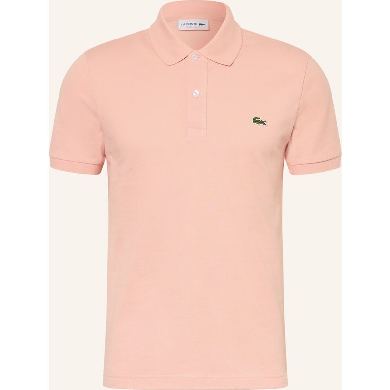 Lacoste Piqué-Poloshirt Slim Fit orange