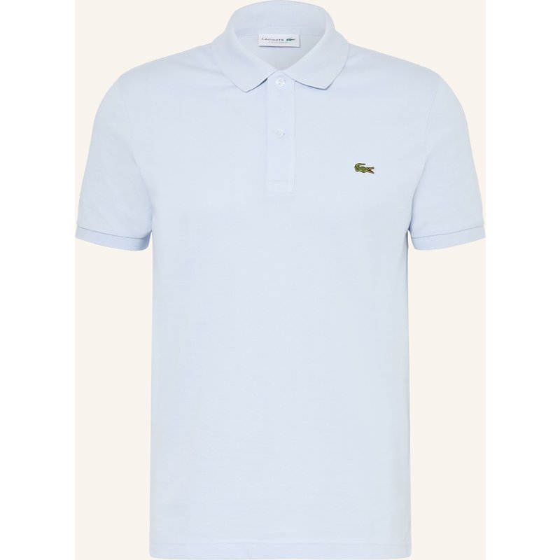 Lacoste Piqué-Poloshirt Slim Fit blau