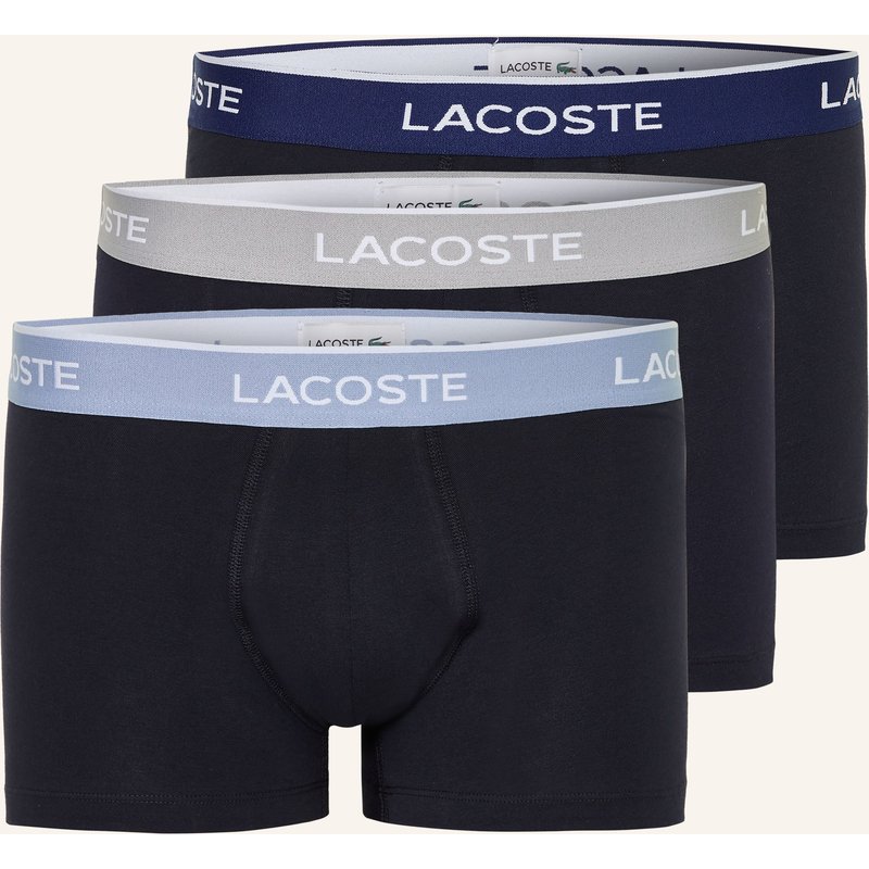 Lacoste 3er-Pack Boxershorts blau
