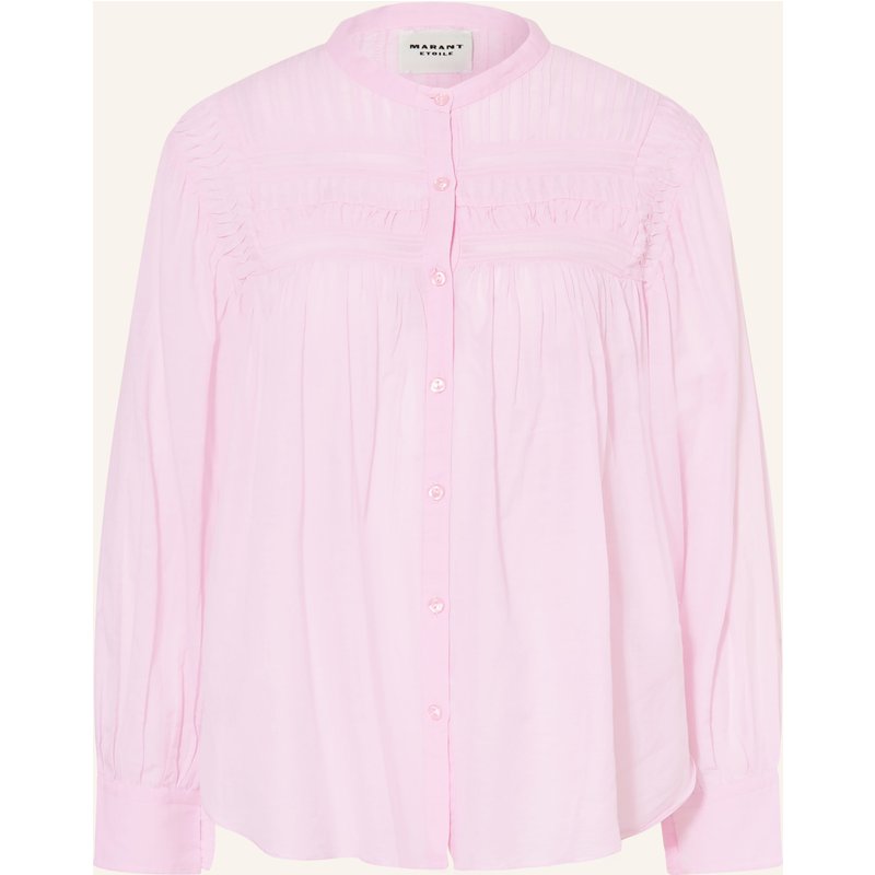Marant Étoile Bluse Plalia rosa