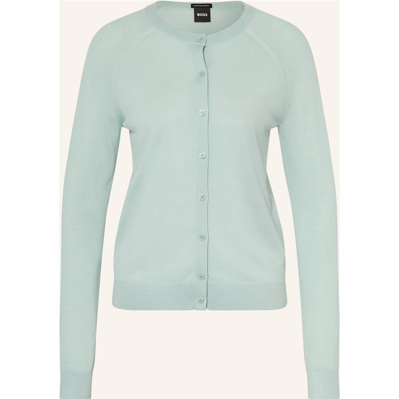 Boss Strickjacke Fonami gruen