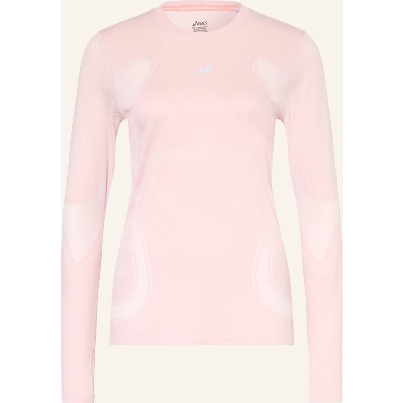 Asics Laufshirt Road Seamless Ls rosa