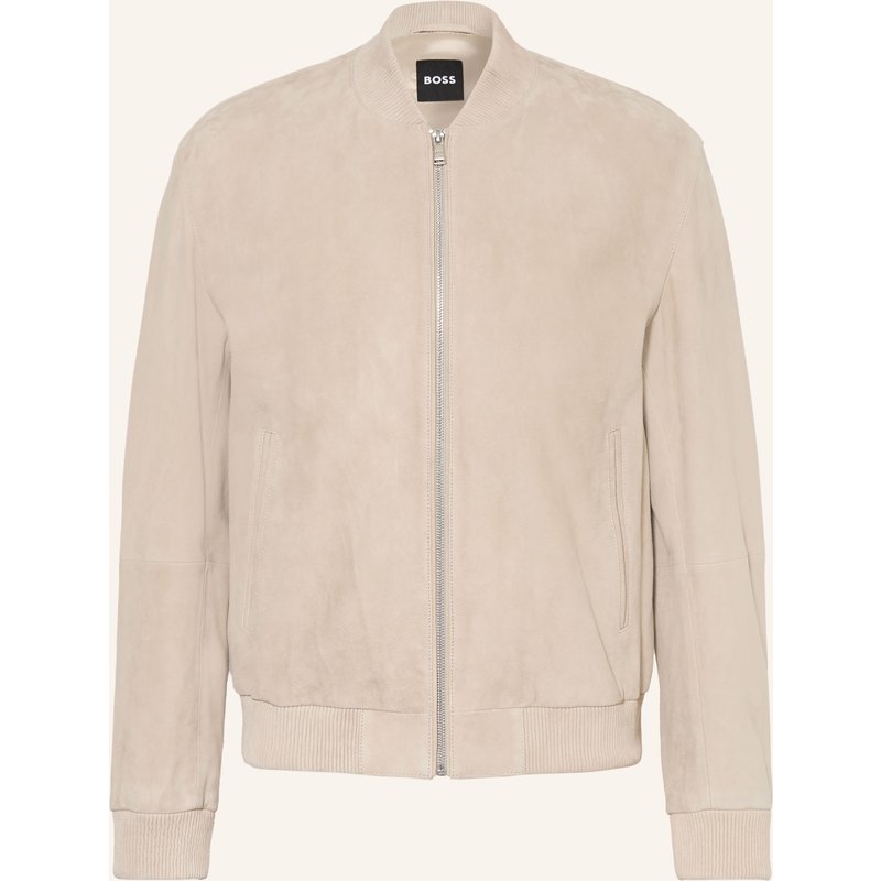Boss Lederblouson Muller beige