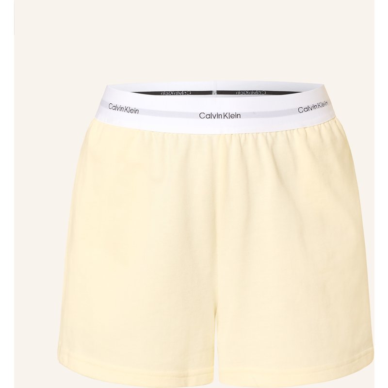 Calvin Klein Lounge-Shorts gelb
