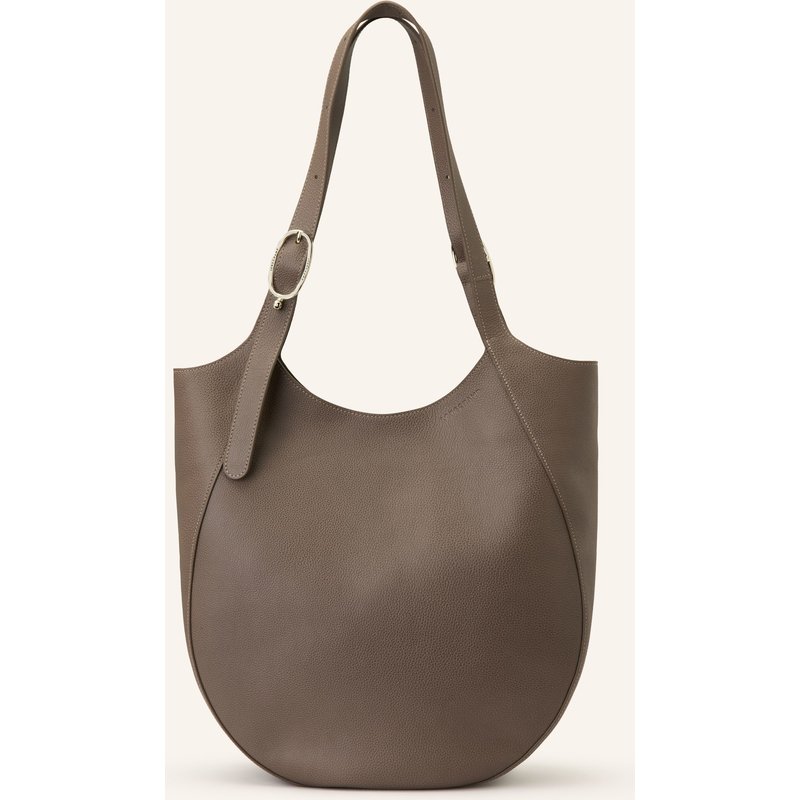 Longchamp Beuteltasche Le Foulonné Xl beige
