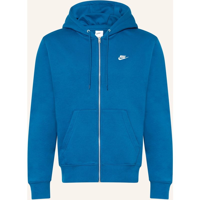 Nike Sweatjacke Club blau
