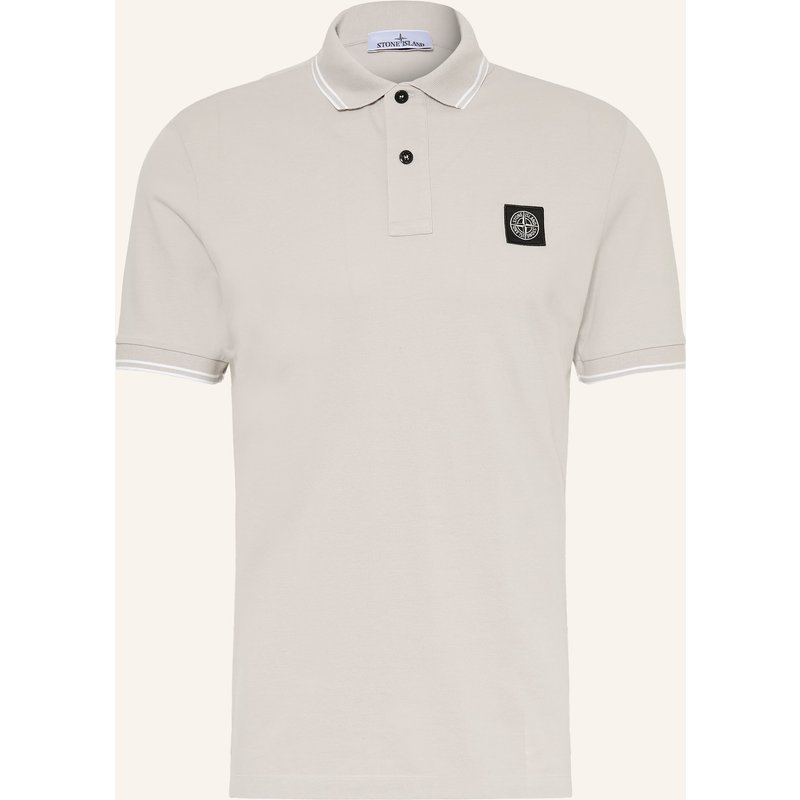 Stone Island Piqué-Poloshirt grau