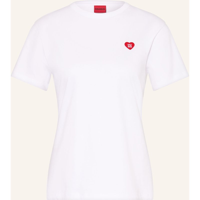 Hugo T-Shirt Damacia weiss