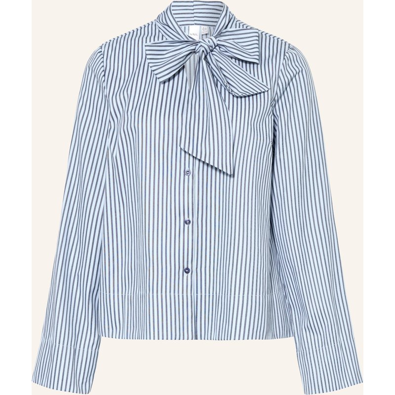 Y.A.S. Schluppenbluse blau