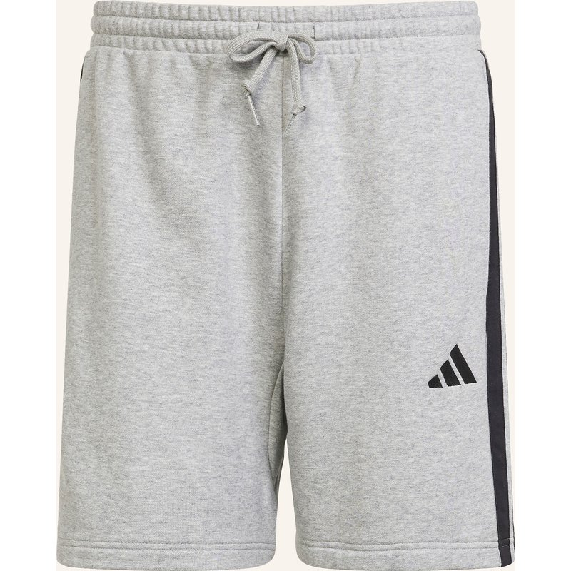 Adidas Sweatshorts Essential 3-Stripes grau