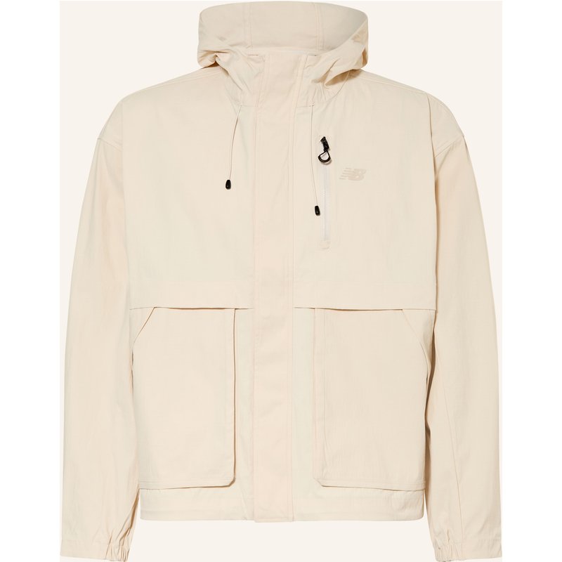 New Balance Oversized-Regenjacke beige