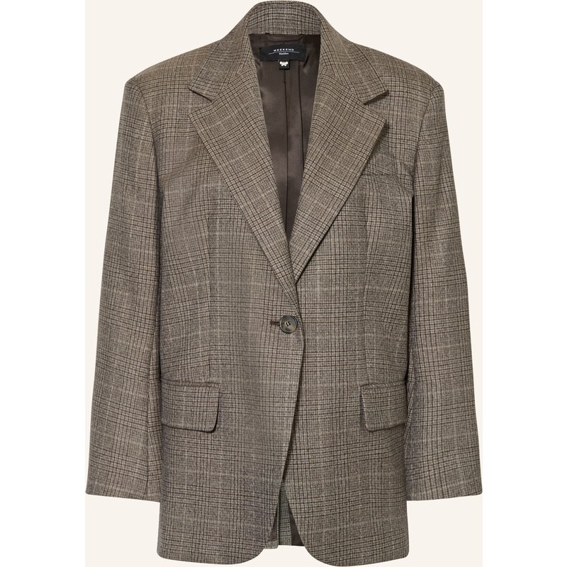 Weekend Max Mara Oversized-Blazer Magma braun