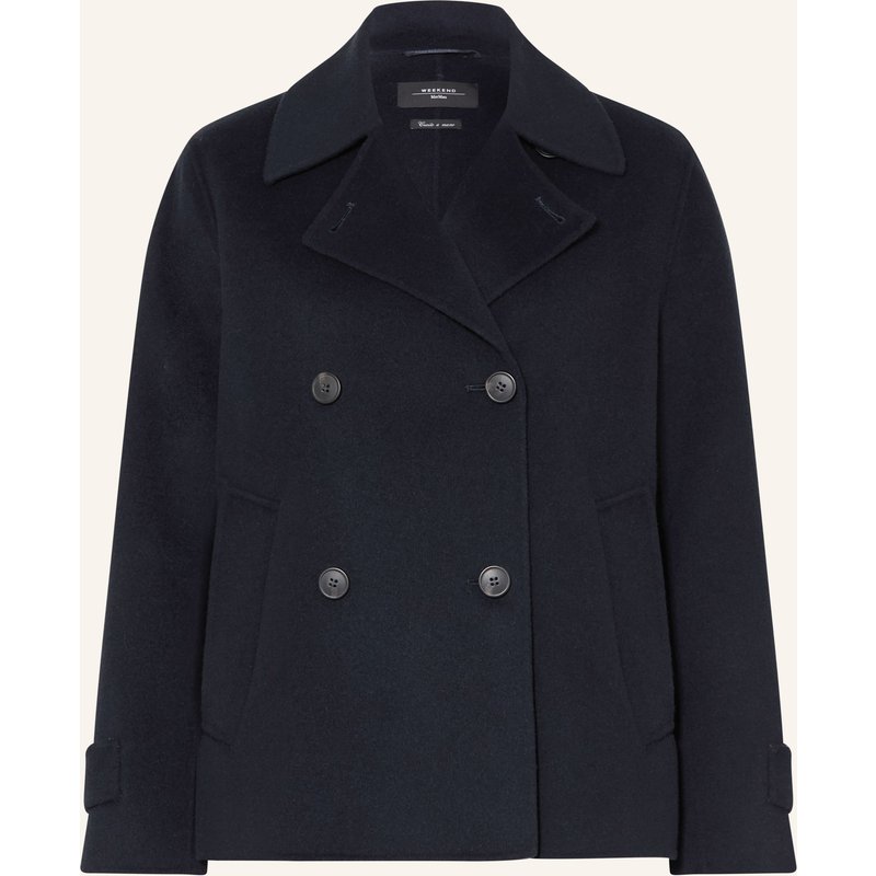 Weekend Max Mara Cabanjacke Fantino blau