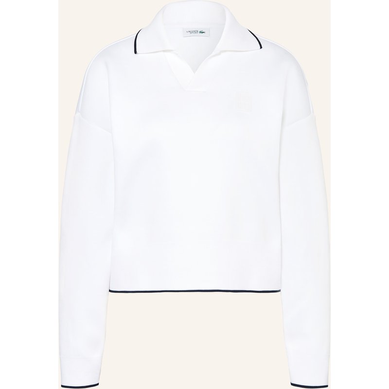 Lacoste Funktions-Poloshirt weiss