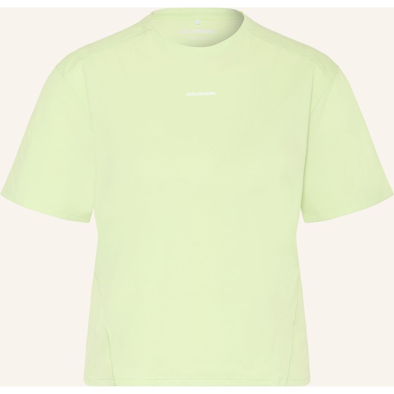 Salomon Laufshirt Trackline gruen