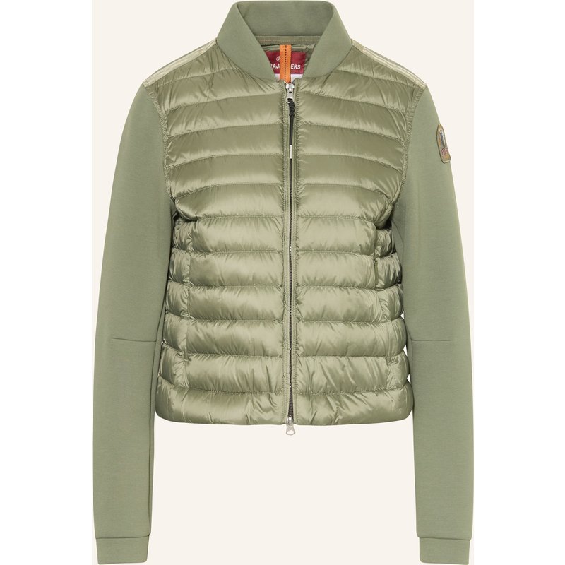 Parajumpers Lightweight-Daunenjacke Kalysta Im Materialmix gruen