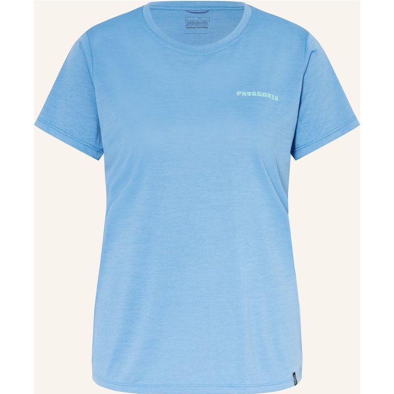 Patagonia T-Shirt Capilene® Cool Daily blau