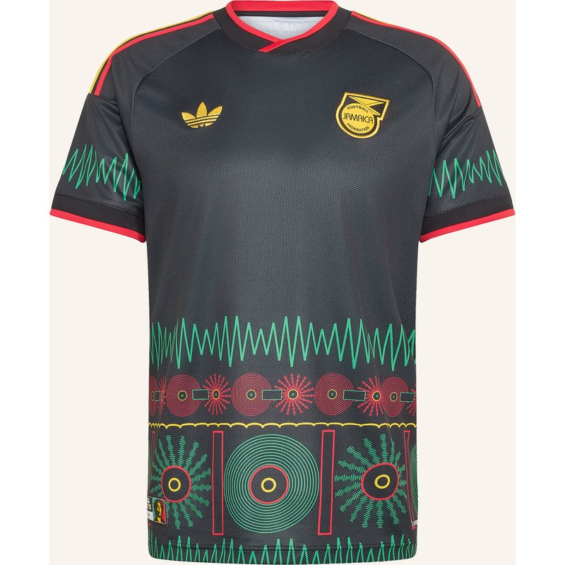 Adidas Auswärtstrikot Jamaika 26 X Bob Marley schwarz