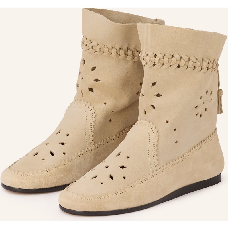 Isabel Marant Boots Woosta Mit Cut-Outs beige