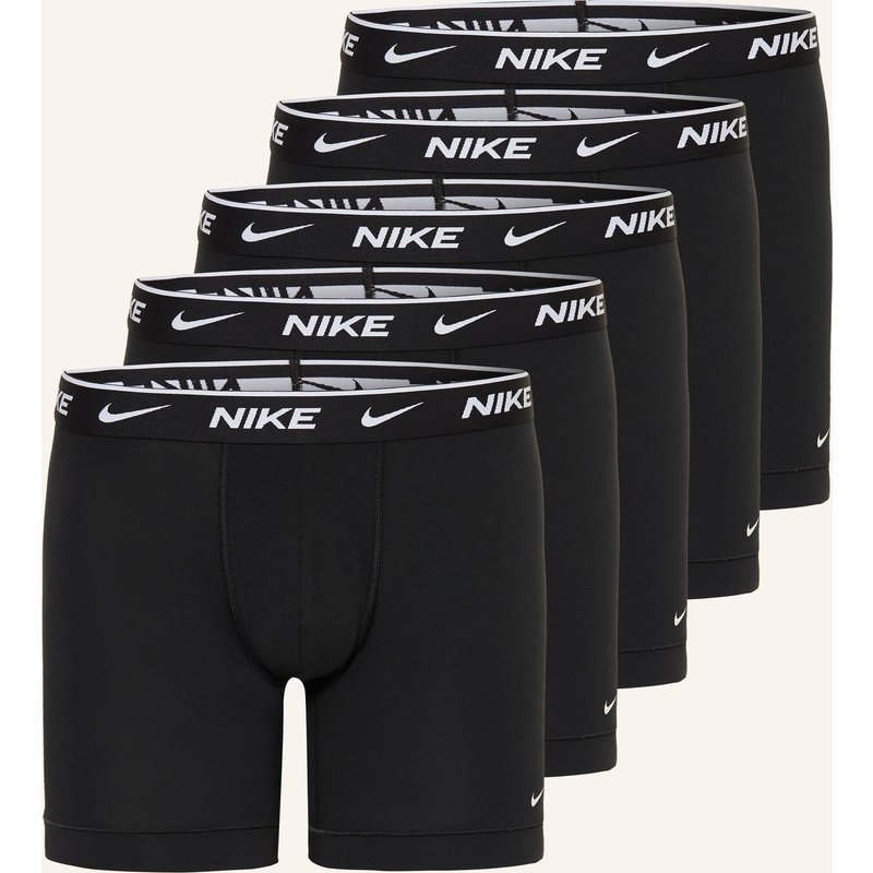 Nike 5er-Pack Boxershorts Essential Cotton Stretch schwarz