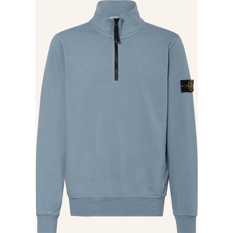 Stone Island Junior Sweat-Troyer blau
