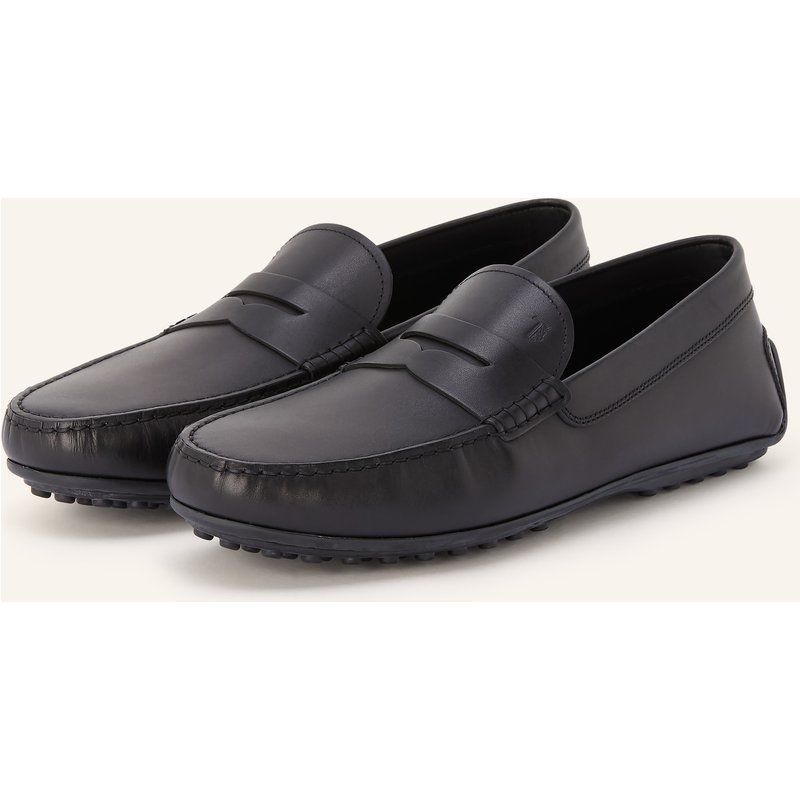 Tod's Mokassins City Gommino schwarz