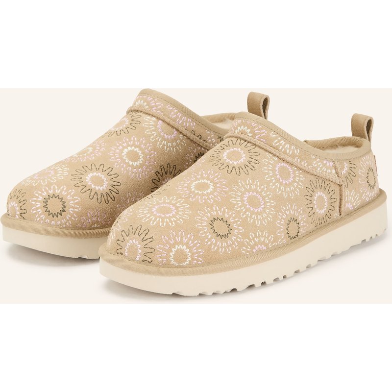 Ugg Slipper Classic Micro Sun Stitch beige