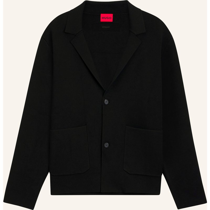 Hugo Strickjacke Siton schwarz