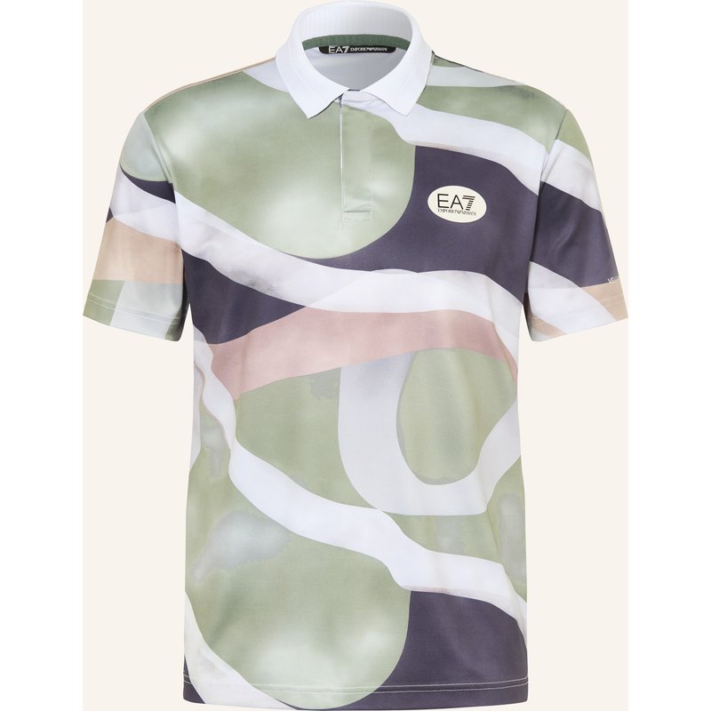 ea7 Emporio Armani Funktions-Poloshirt Tennis Pro gruen