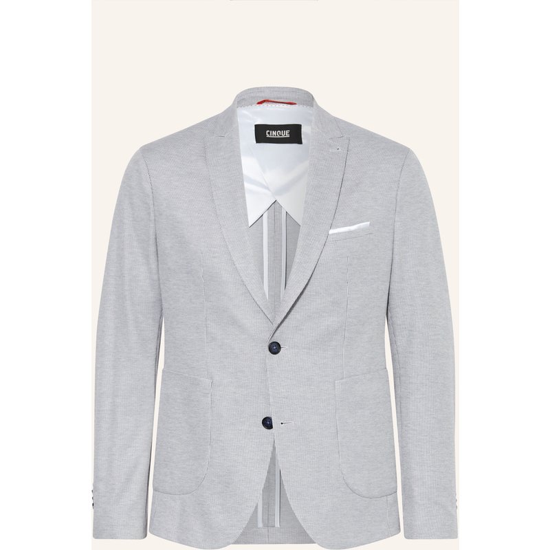 Cinque Anzugsakko Cimichele Regular Fit Aus Jersey grau