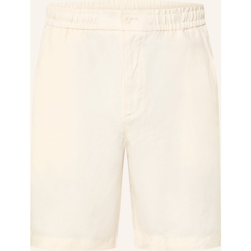 Lacoste Shorts Mit Leinen beige