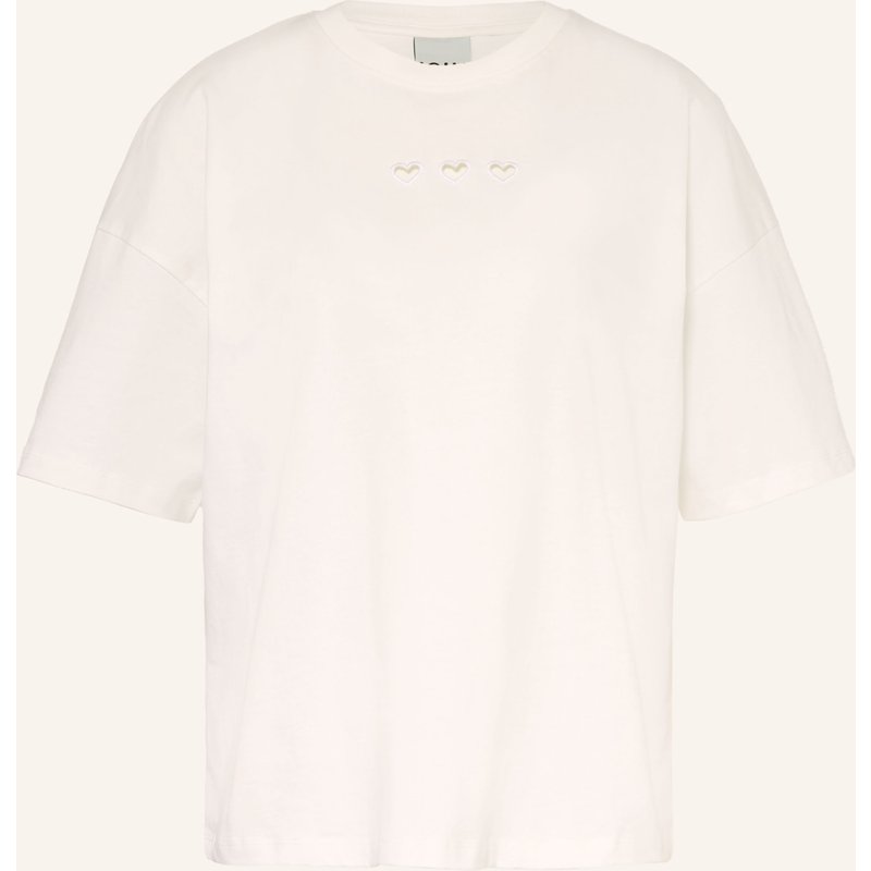 Ichi T-Shirt Ihpetro Mit Cut-Outs beige