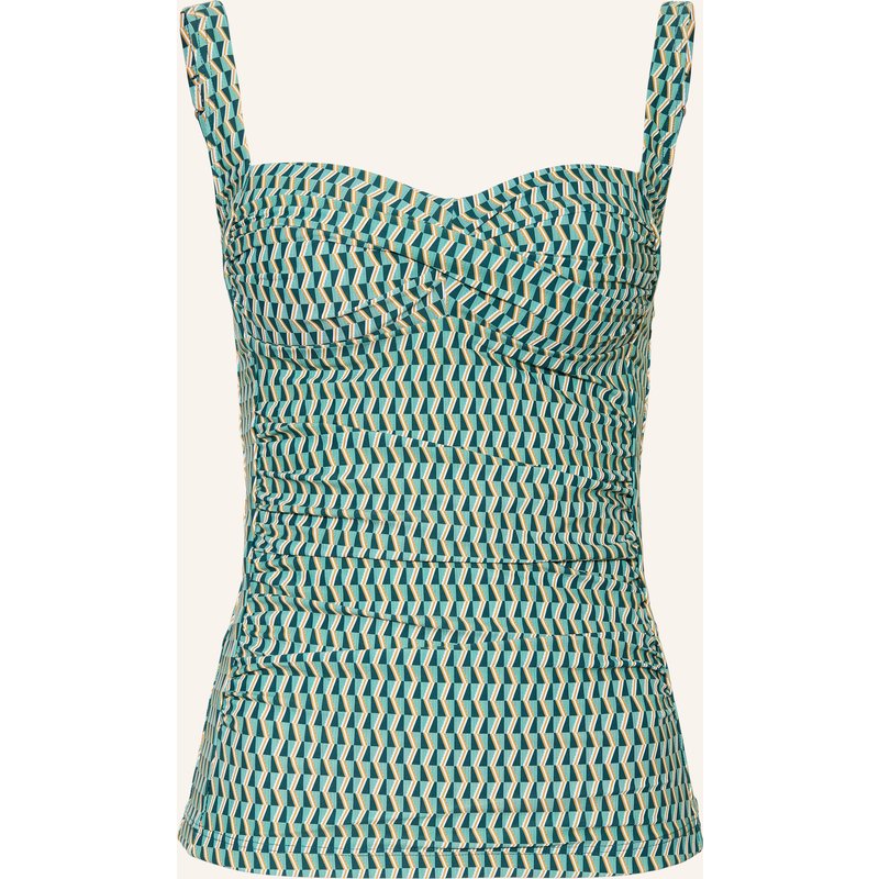 Cyell Tankini-Top Groovy Graphic gruen