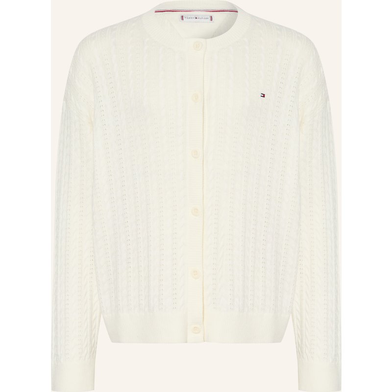 Tommy Hilfiger Strickjacke weiss
