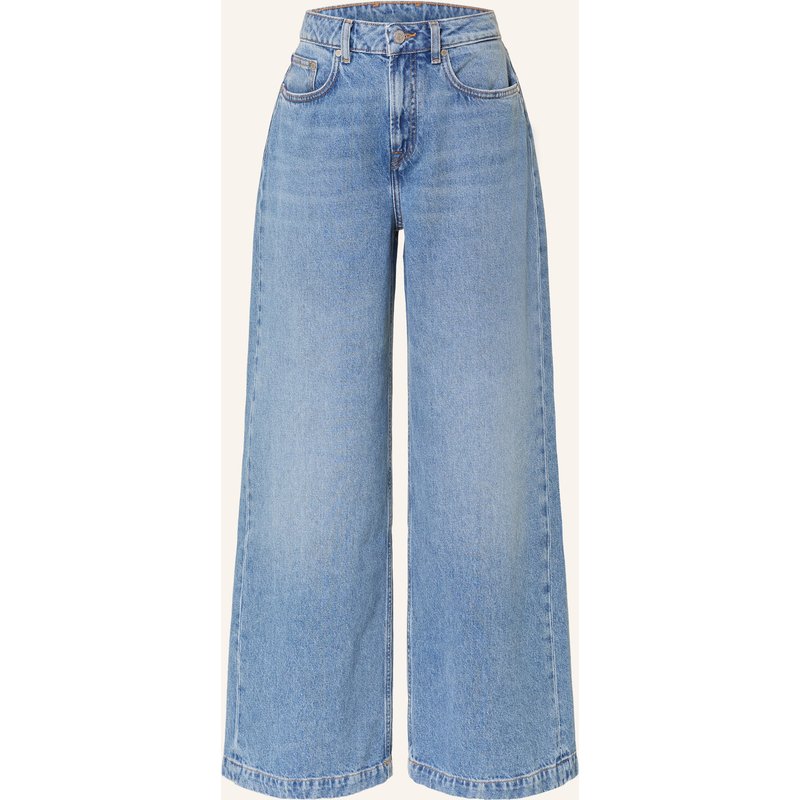 Red Bull Racing X Pepe Jeans Wide Leg Jeans blau