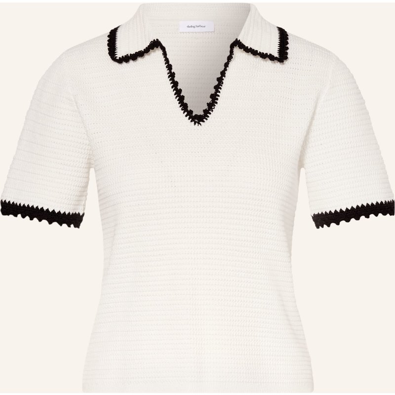 Darling Harbour Häkelshirt weiss