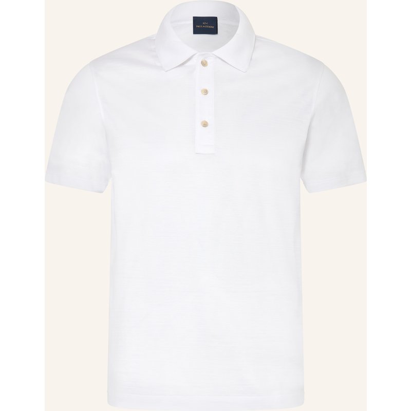 Paul & Shark Jersey-Poloshirt weiss