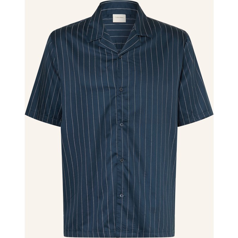 Calvin Klein Resorthemd Comfort Fit blau