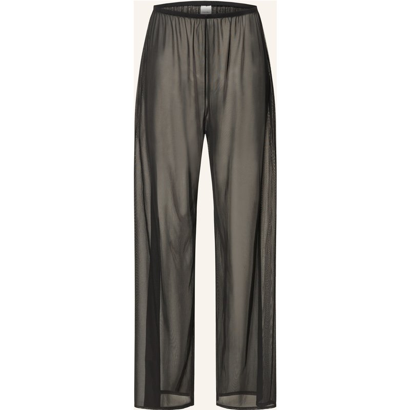 Calvin Klein Marlenehose Aus Mesh schwarz