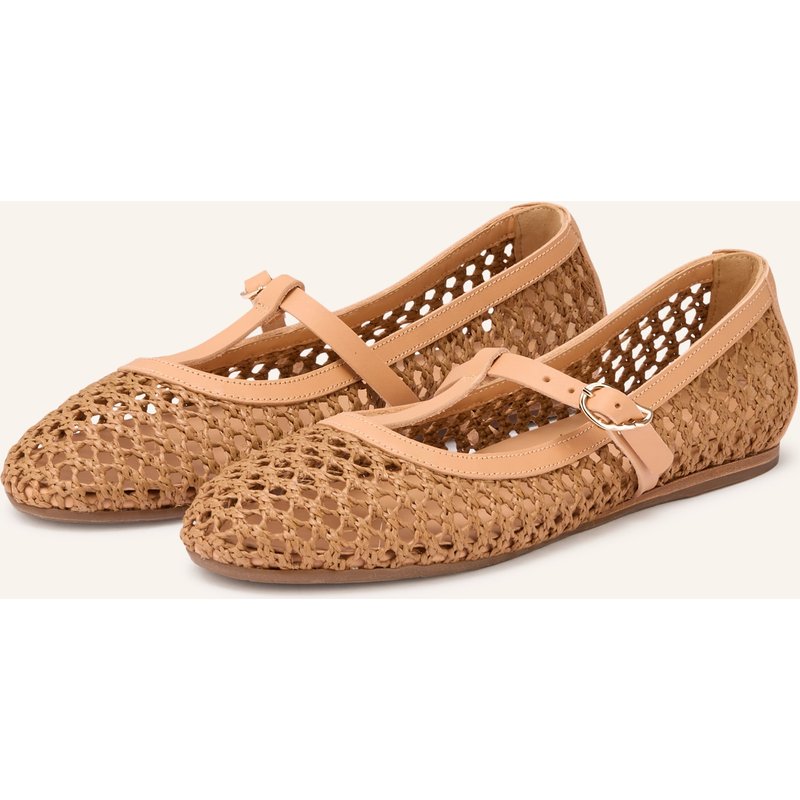 Ancient Greek Sandals Ballerinas Aerati braun