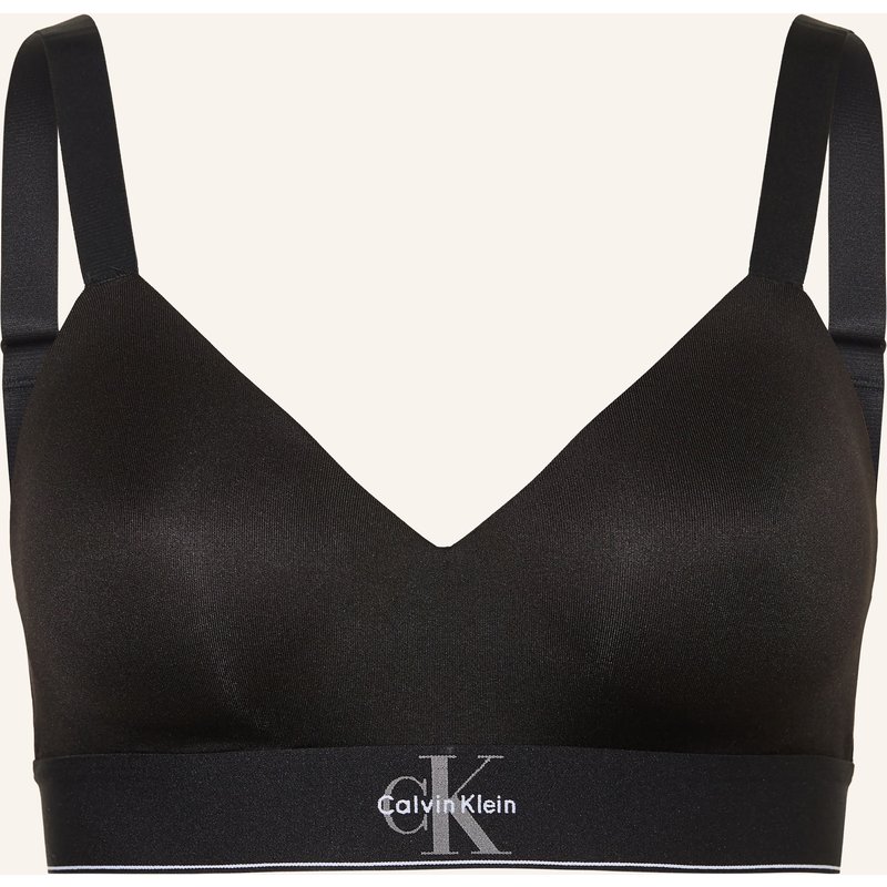 Calvin Klein Bustier Graphic Monogram schwarz