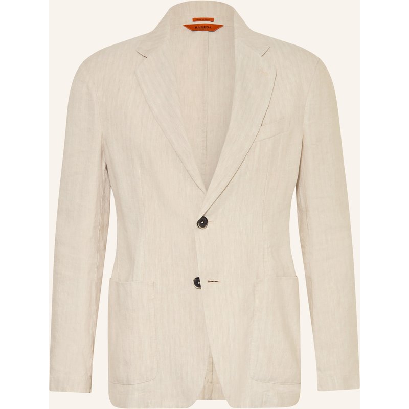 Barena Venezia Anzugssakko Giacca Borgo Slim Fit Mit Leinen weiss