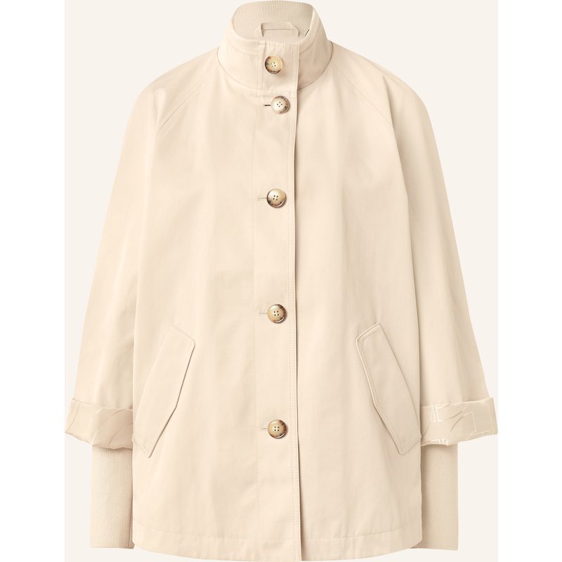 Comma Trench-Jacke beige