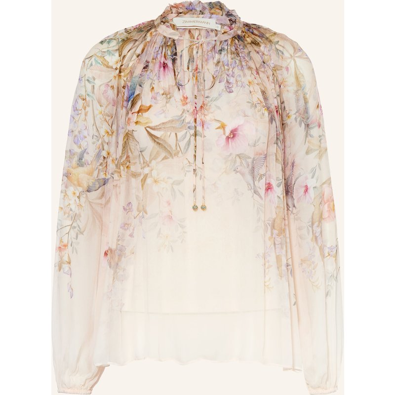 Zimmermann Blusenshirt Rebellion Mit Rüschen rosa