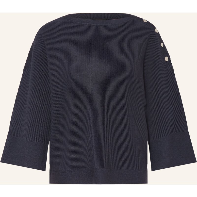 S.Oliver Black Label Pullover Mit 3/4-Arm blau
