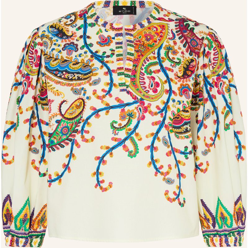 Etro Blusenshirt Mit 3/4-Arm weiss