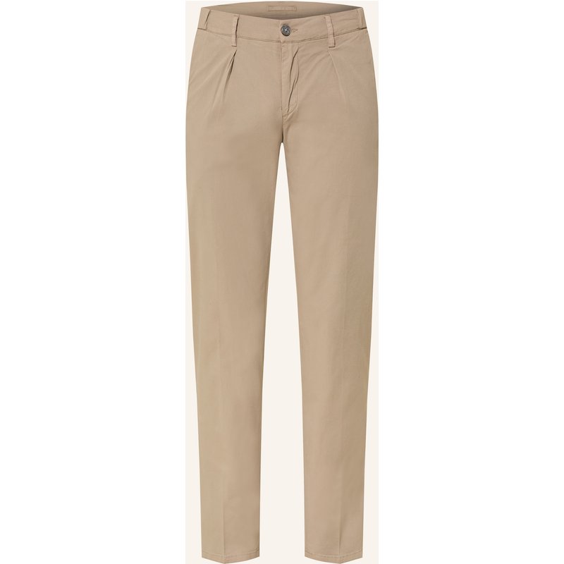 Profuomo Chino Relaxed Fit braun