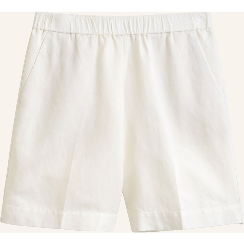 Gant Shorts Mit Leinen weiss